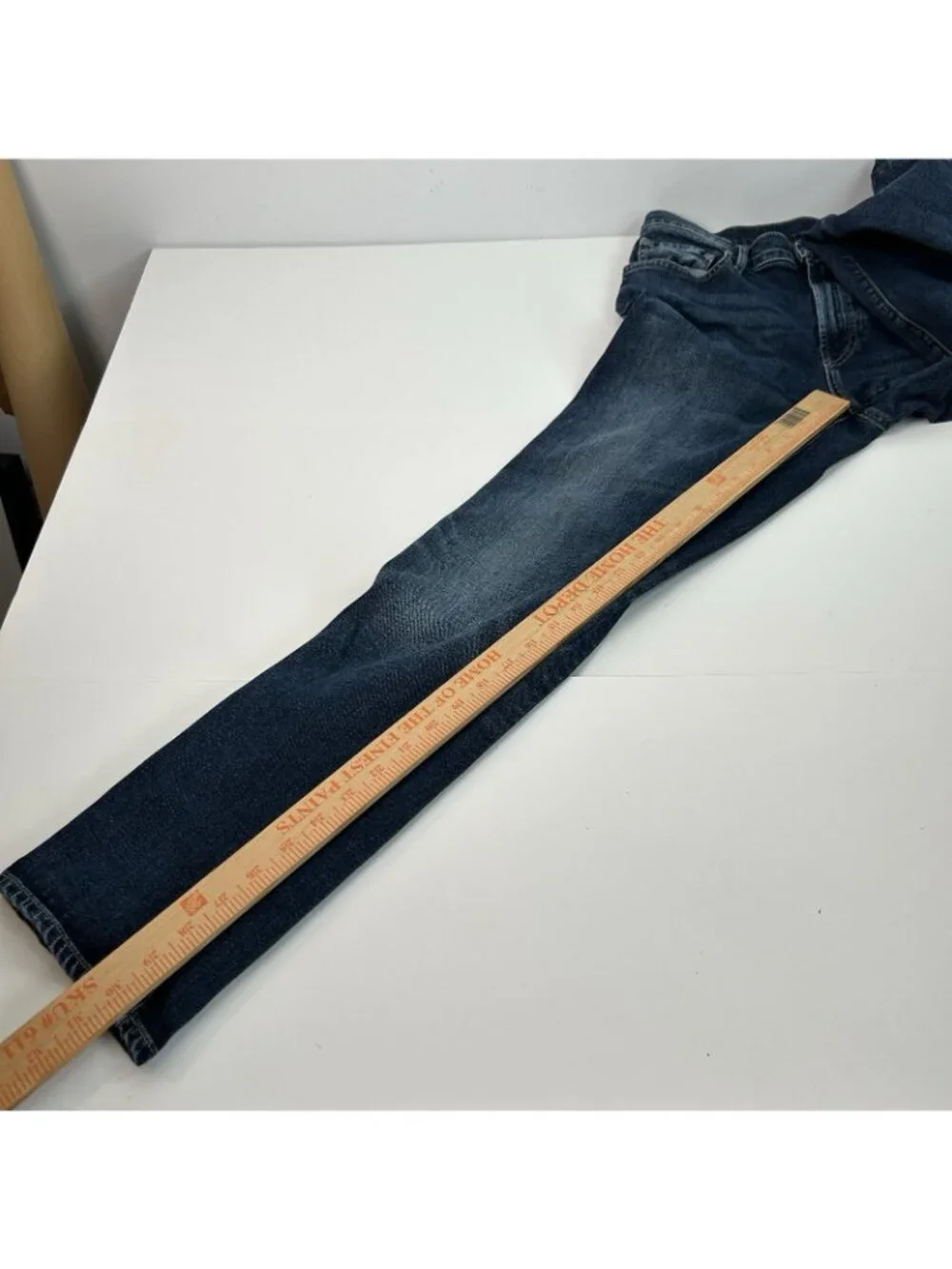 Flint And Tinder Men's 33x30 Slim Fit Blue Straight Leg Medium Wash Denim Jeans